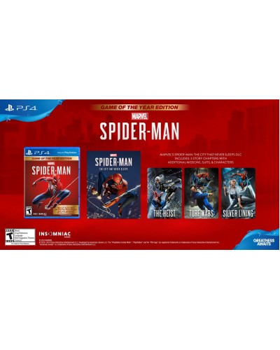Marvel's Spider-Man GOTY PS4 + GRATIS