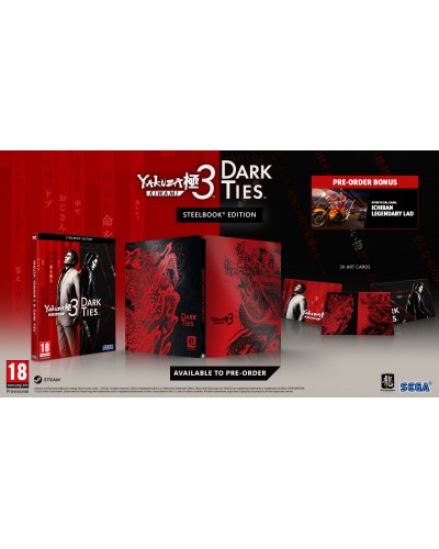 Yakuza Kiwami 3 & Dark Ties Steelbook Edition PC