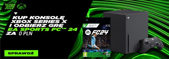 To już czas na zmianę konsoli - kupując najnowszego Xboxa - FC 24 w zestawie!
