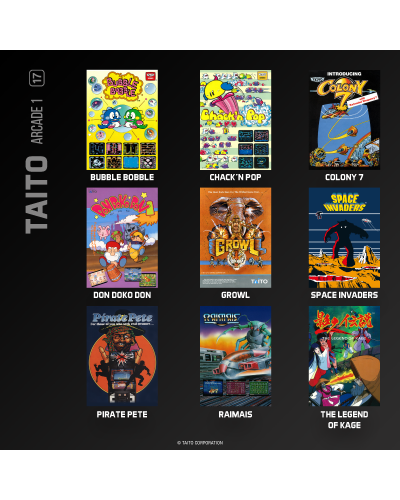 Taito Arcade 1 Evercade 