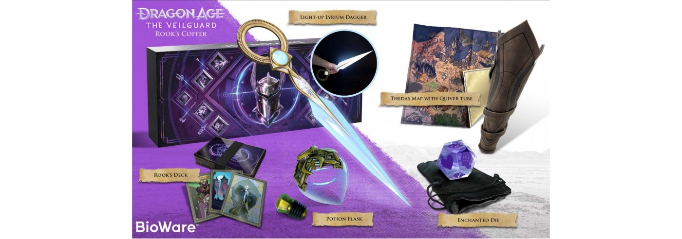 Zestaw Dragon Age Straż Zasłony The Veilguard Rook's Coffer