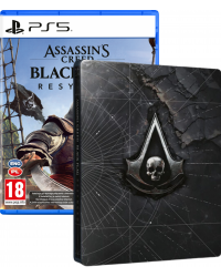 Assassin's Creed Black Flag Resynced PS5 + Steelbook + DLC