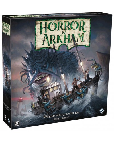 Horror w Arkham 3 Edycja Wśród Mrocznych Fal Rozszerzenie PL