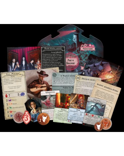 Horror w Arkham 3 Edycja Wśród Mrocznych Fal Rozszerzenie PL