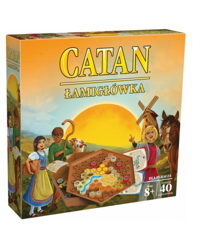 Catan Łamigłówka Gra Planszowa 