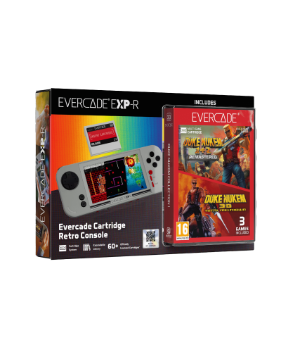 Konsola przenośna Evercade EXP-R + Duke Nukem Collection 