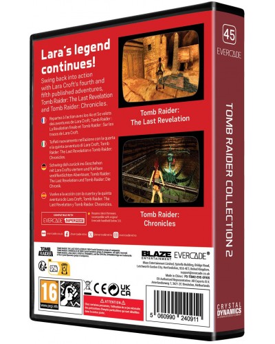 Tomb Raider Collection 2 Evercade