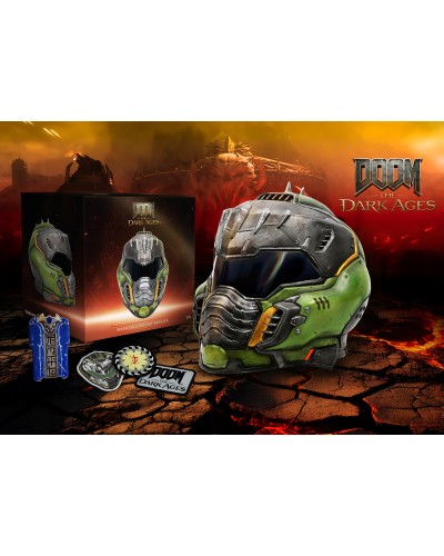 DOOM The Dark Ages Helmet Replica Bundle