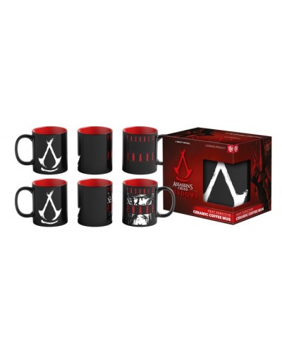 Kubek z termoaktywną aplikacją Assassin's Creed Shadows Naoe & Yasuke Kubek z termoaktywną aplikacją Assassin's Creed Shadows Naoe & Yasuke