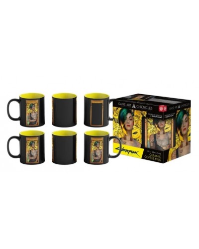 Kubek z aplikacją termoaktywną Game Art Chronicles Cyberpunk 2077 Judy & Gustav Klimt Kubek z aplikacją termoaktywną Game Art Chronicles Cyberpunk 2077 Judy & Gustav Klimt