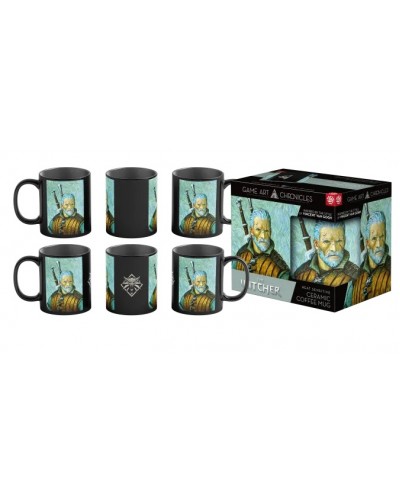 Kubek z aplikacją termoaktywną Game Art Chronicles The Witcher Geralt & Vincent van Gogh Kubek z aplikacją termoaktywną Game Art Chronicles The Witcher Geralt & Vincent van Gogh