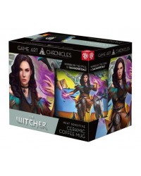 Kubek z aplikacją termoaktywną Game Art Chronicles The Witcher Yennefer & Salvador Dali 