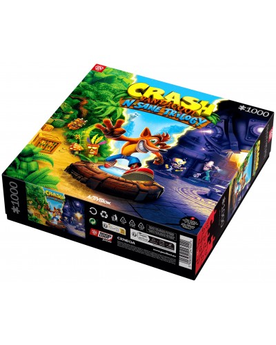 Puzzle Gaming Crash Bandicoot N. Sane Trilogy 1000 elementów Puzzle Gaming Crash Bandicoot N. Sane Trilogy 1000 elementów