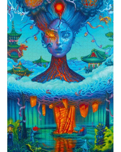 Puzzle Imagination Kamil Jakóbczak Fudżi / Fuji 1000 elementów 