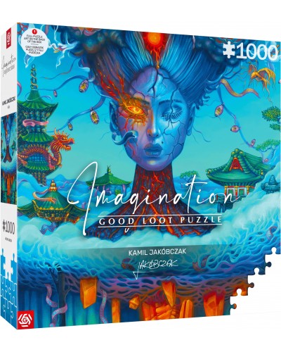 Puzzle Imagination Kamil Jakóbczak Fudżi / Fuji 1000 elementów 
