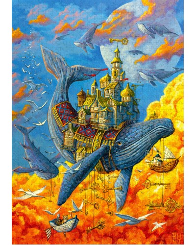 Puzzle Imagination Roch Urbaniak Klucznik / Keymaster 1000 elementów 