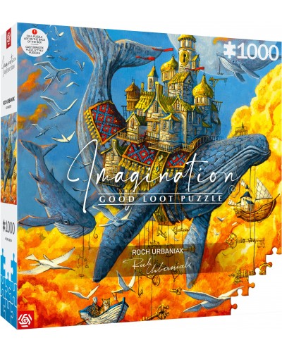 Puzzle Imagination Roch Urbaniak Klucznik / Keymaster 1000 elementów 