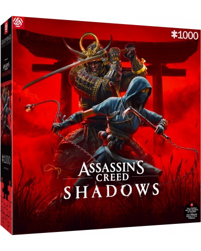 Puzzle Gaming Assassin's Creed Shadows Naoe & Yasuke 1000 elementów Puzzle Gaming Assassin's Creed Shadows Naoe & Yasuke 1000 elementów