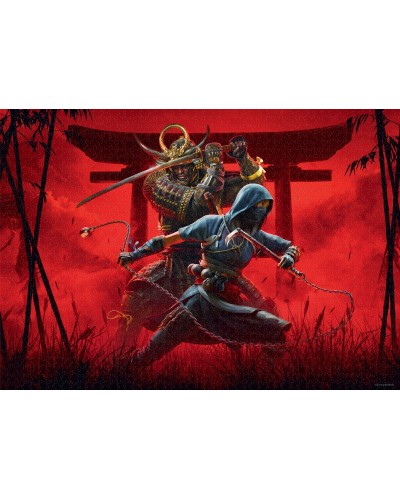 Puzzle Gaming Assassin's Creed Shadows Naoe & Yasuke 1000 elementów Puzzle Gaming Assassin's Creed Shadows Naoe & Yasuke 1000 elementów