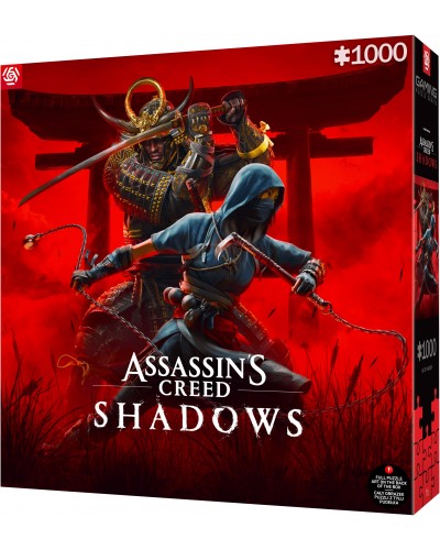 Puzzle Gaming Assassin's Creed Shadows Naoe & Yasuke 1000 elementów Puzzle Gaming Assassin's Creed Shadows Naoe & Yasuke 1000 elementów