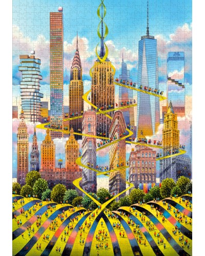 Puzzle Imagination Tytus Brzozowski Nowy Jork / New York 1000 elementów Puzzle Imagination Tytus Brzozowski Nowy Jork / New York 1000 elementów