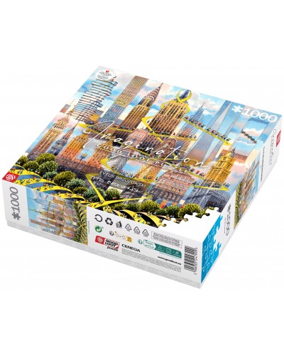 Puzzle Imagination Tytus Brzozowski Nowy Jork / New York 1000 elementów Puzzle Imagination Tytus Brzozowski Nowy Jork / New York 1000 elementów