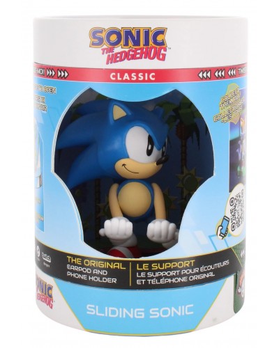 Uchwyt Stojak na słuchawki lub telefon Sonic SEGA Sliding Sonic Cable Guys Holdem 