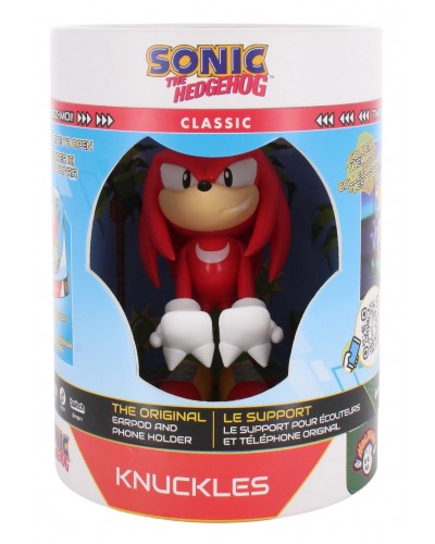 Uchwyt Stojak na słuchawki lub telefon Sonic SEGA Knuckles Cable Guys Holdem 