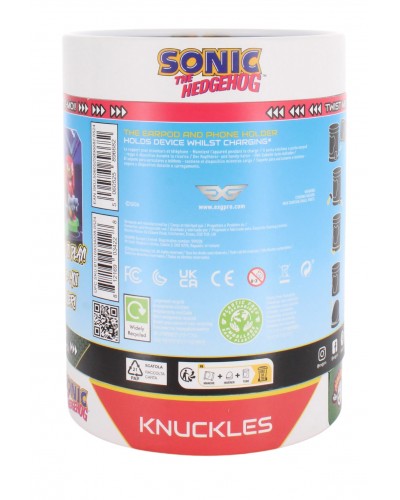 Uchwyt Stojak na słuchawki lub telefon Sonic SEGA Knuckles Cable Guys Holdem 