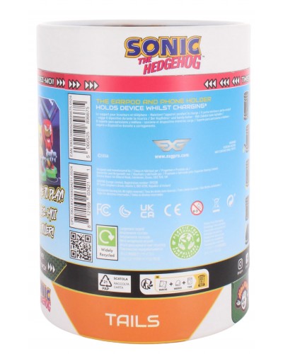 Uchwyt Stojak na słuchawki lub telefon Sonic SEGA Tails Cable Guys Holdem 