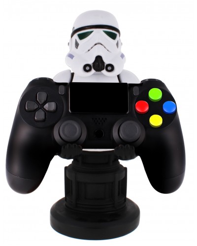 Uchwyt Stojak na telefon lub kontroler Star Wars Szturmowiec Star Wars Stormtrooper Cable Guys Uchwyt Stojak na telefon lub kontroler Star Wars Szturmowiec Star Wars Stormtrooper Cable Guys
