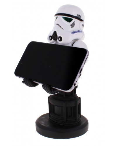 Uchwyt Stojak na telefon lub kontroler Star Wars Szturmowiec Star Wars Stormtrooper Cable Guys Uchwyt Stojak na telefon lub kontroler Star Wars Szturmowiec Star Wars Stormtrooper Cable Guys