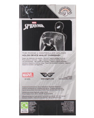 Uchwyt Stojak na telefon lub kontroler Spider Man Symbionte Pad Smartfon Cable Guys Original Uchwyt Stojak na telefon lub kontroler Spider Man Symbionte Pad Smartfon Cable Guys Original