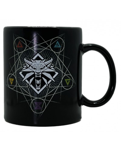 Kubek termoaktywny Wiedźmin 3 Znaki The Witcher 3 Witcher Signs Heat Reveal Mug Promocja Good Loot