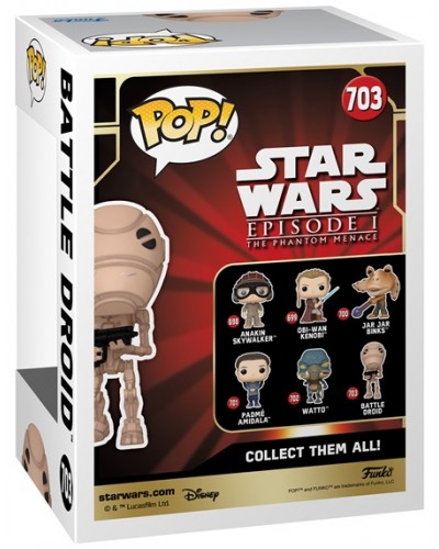 Figurka POP Star Wars PM 25th Battle Droid 703 Figurka POP Star Wars PM 25th Battle Droid 703