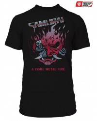 koszulka Cyberpunk 2077 Chrome Samurai Premium T-shirt M / Good Loot 