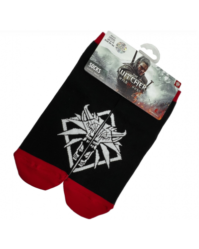 Skarpetki z serii The Witcher White Wolf Socks Ankle 