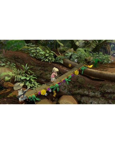 Lego Jurassic World PS4 PL + nakładki na analogi