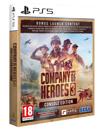 Company of Heroes 3 Console Launch Edition PS5 + gratis