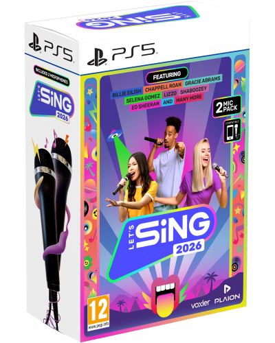 Let's Sing 2026 PS5 + 2 mikrofony + gratis