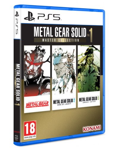 Metal Gear Solid Master Collection Volume 1 + nakładki na analogi