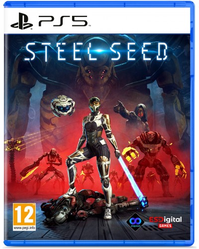 Steel Seed PS5 + nakładki na analogi 