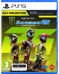 Monster Energy Supercross 25 The Official Video Game PS5 + Pakiet Stars & Stripes + nakładki na analogi