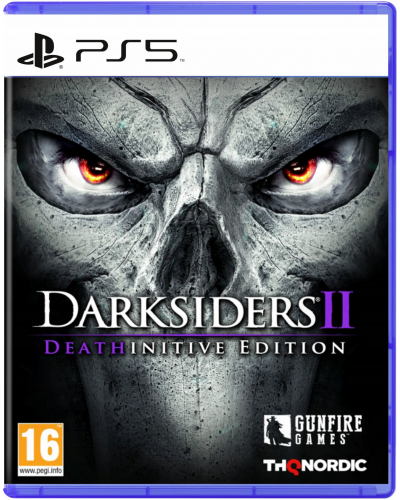 Darksiders II 2 Deathinitive Edition PS5 PL + nakładki na analogi