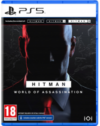 Hitman World of Assassination PS5 + nakładki na analogi Hitman World of Assassination PS5 + nakładki na analogi