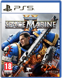 Warhammer 40,000 Space Marine 2 PS5 + DLC + nakładki na analogi + magnes Space Marine 