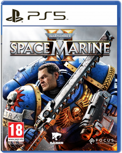Warhammer 40,000 Space Marine 2 PS5 + DLC + nakładki na analogi + magnes Space Marine 