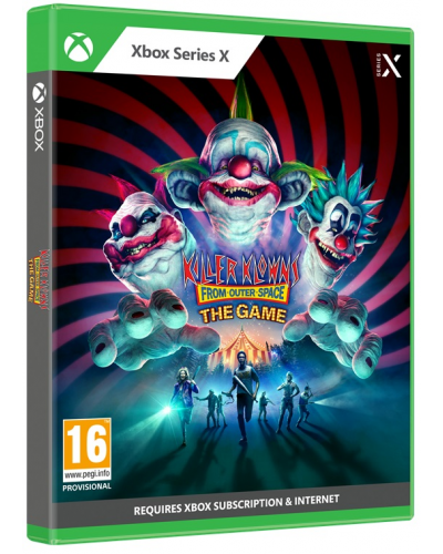 Killer Klowns From Outer Space The Game XSX + nakładki na analogi + dodatki