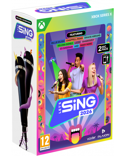 Let's Sing 2026 XSX I S + 2 mikrofony + gratis Let's Sing 2026 XSX I S + 2 mikrofony + gratis