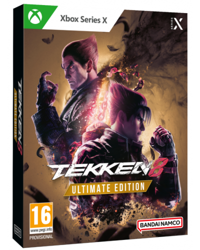 Tekken 8 Ultimate Edition Xbox Series X + nakładki na analogi Tekken 8 Ultimate Edition Xbox Series X + nakładki na analogi